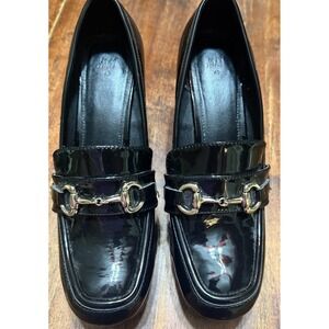 H&M Block Heeled Loafers size EU 40 Women's US Size 9